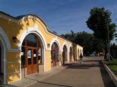 Fa&ccedil;ade of the market quarter